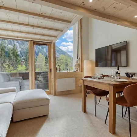 Grand Roc C15 - 280m From Slopes, Mont-blanc View, Parking & Wifi - Happy Apartment Chamonix